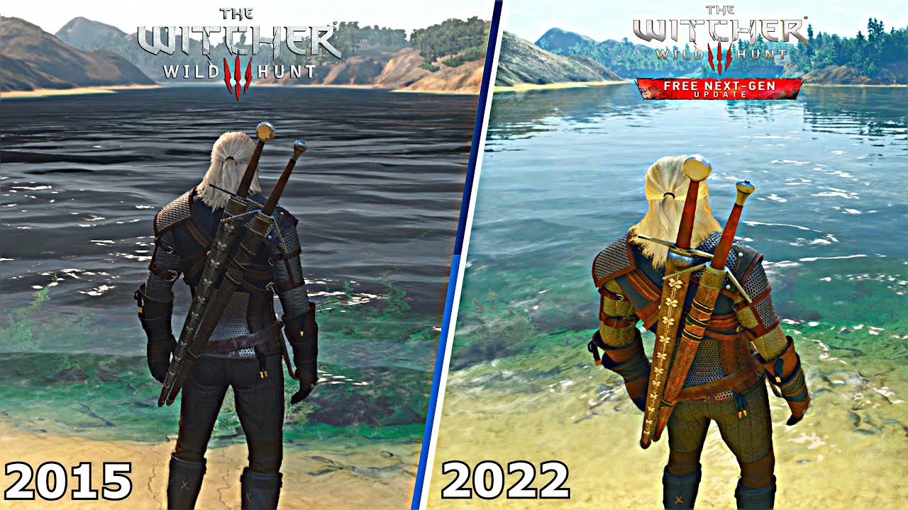 The Witcher 3: Wild Hunt - Original (2015) vs NextGen (2022)