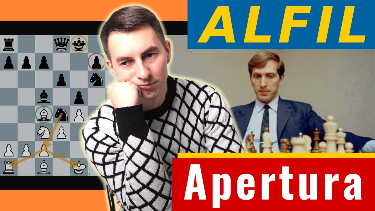 Con Apertura del ALFIL, ¡Fischer TE destroza! 😡 TRAMPA inesperada