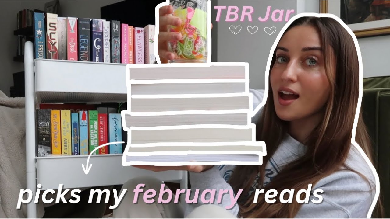 TBR Jar picks my February reads- hello romance books (monthly tbr)