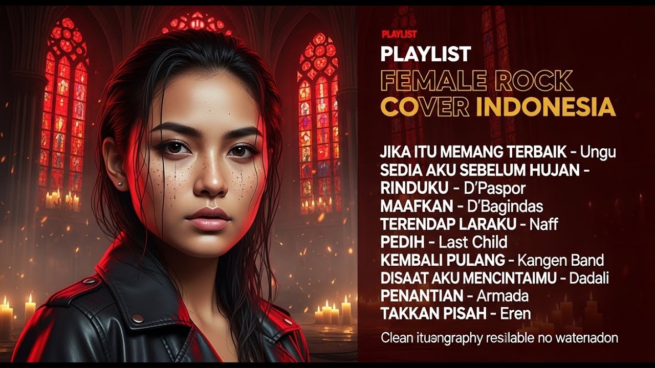 Cewek Goyang ROCK 10 Laga GALAU Pop Indonesia