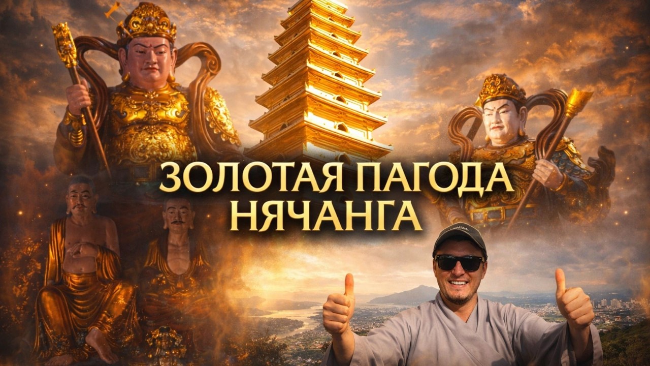 Один из самых красивых храмов Нячанга — Золотая пагода