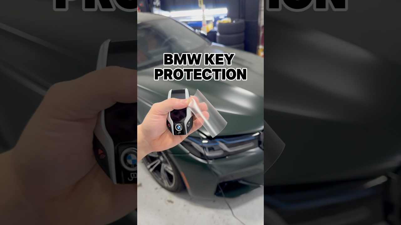 BMW Key Protection going down on this M5, now worry free from scratches and droppings.