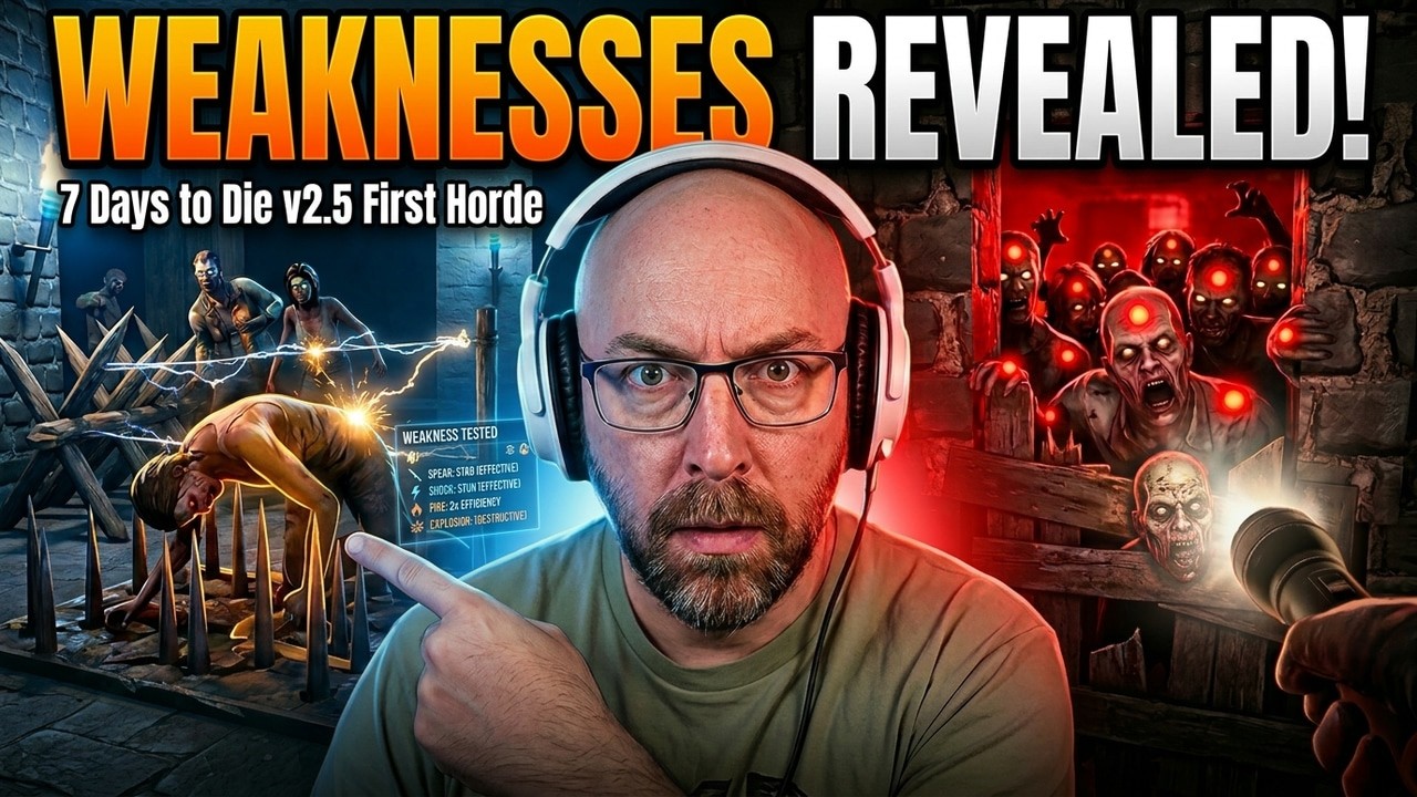 7 Days to Die 2.5 Первая орда: поведение зомби РАЗОБЛАЧЕНО!