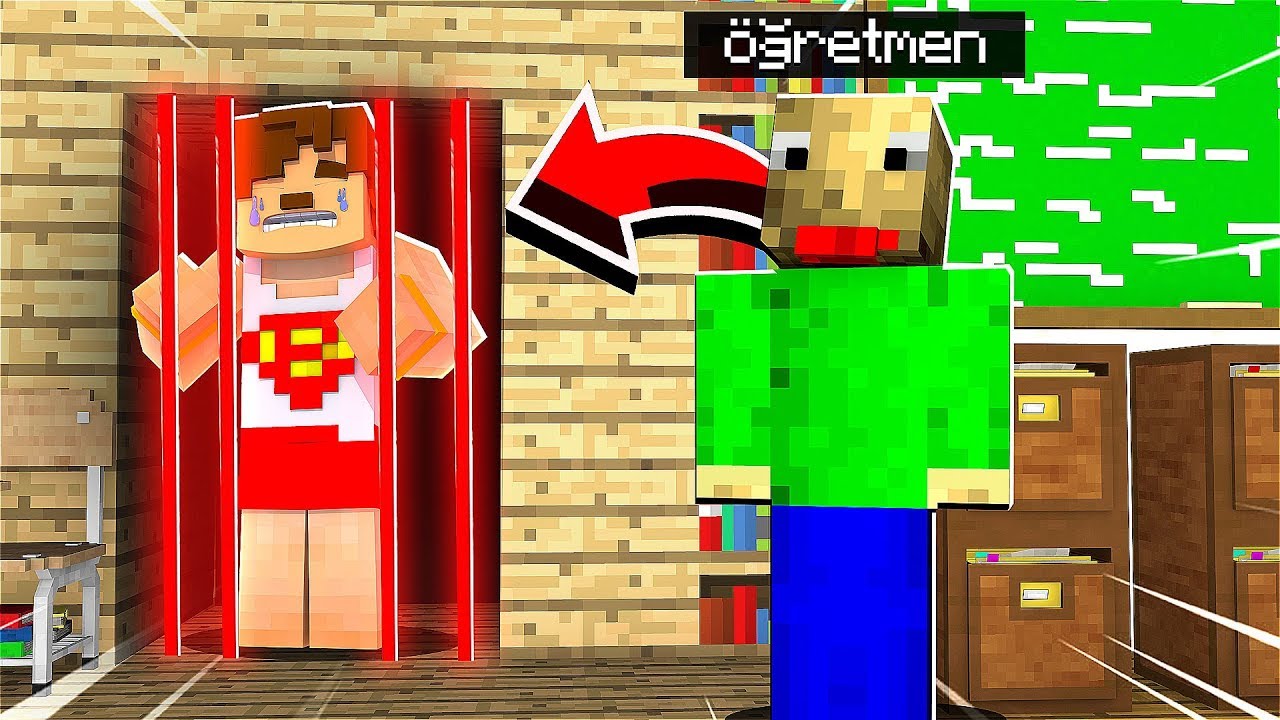 ÖĞRETMENDEN SAKLANMAK ! MİNECRAFT OKULDA SAKLAMBAÇ