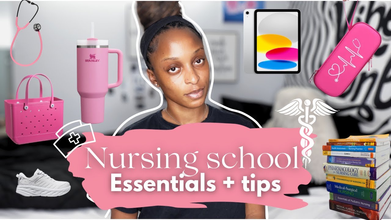 Nursing school essentials + tips | what you ACTUALLY need