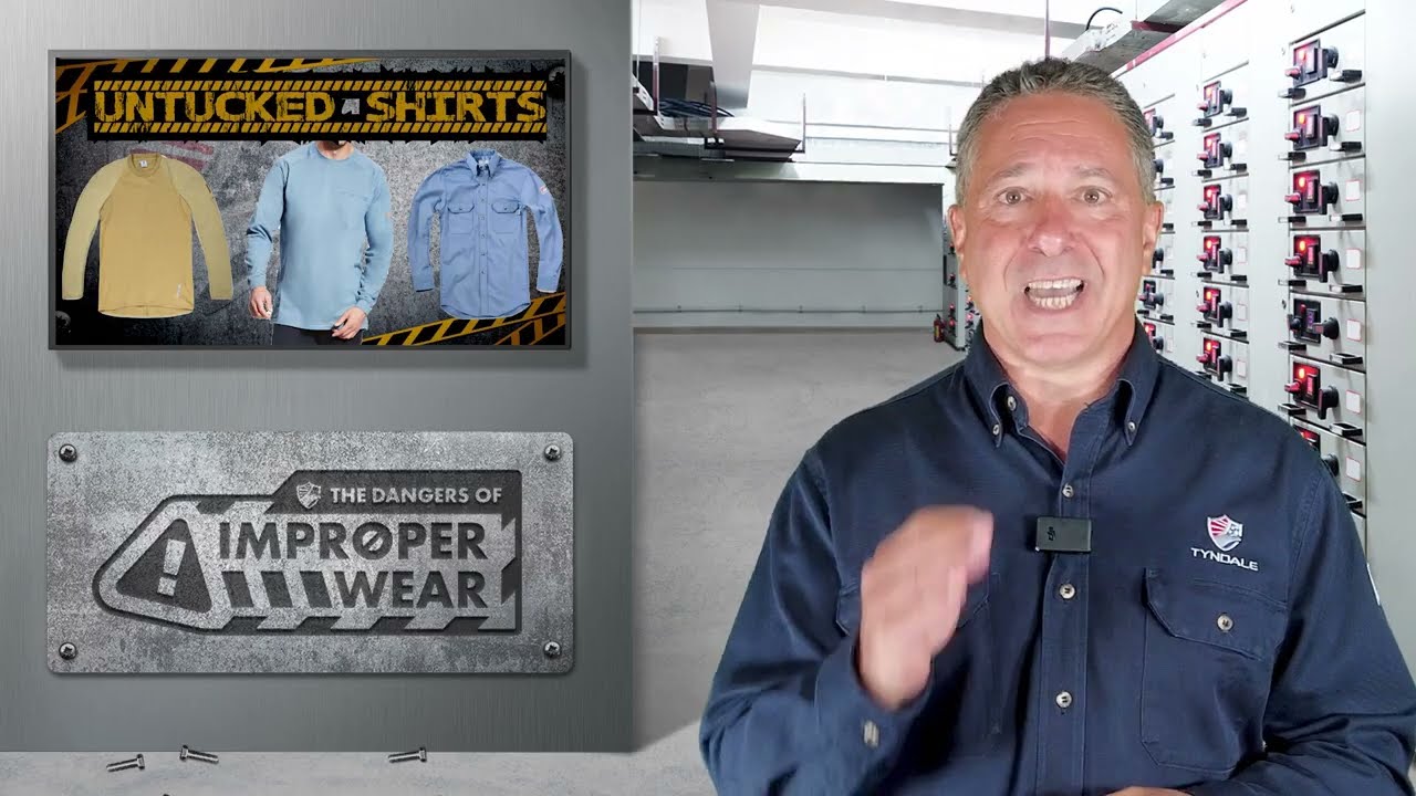 Arc Flash - The Dangers of Improper Wear – Untucked shirts