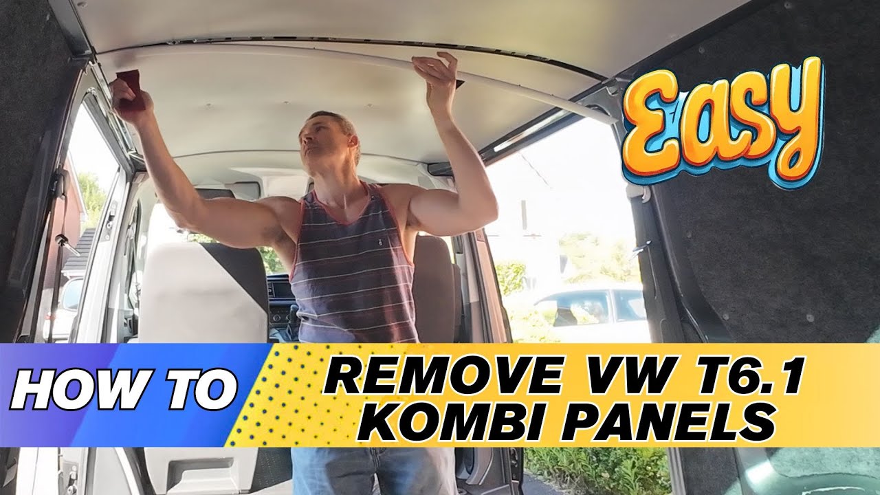 VW T6.1 Kombi DIY: Stripping the Interior for Carpet Lining