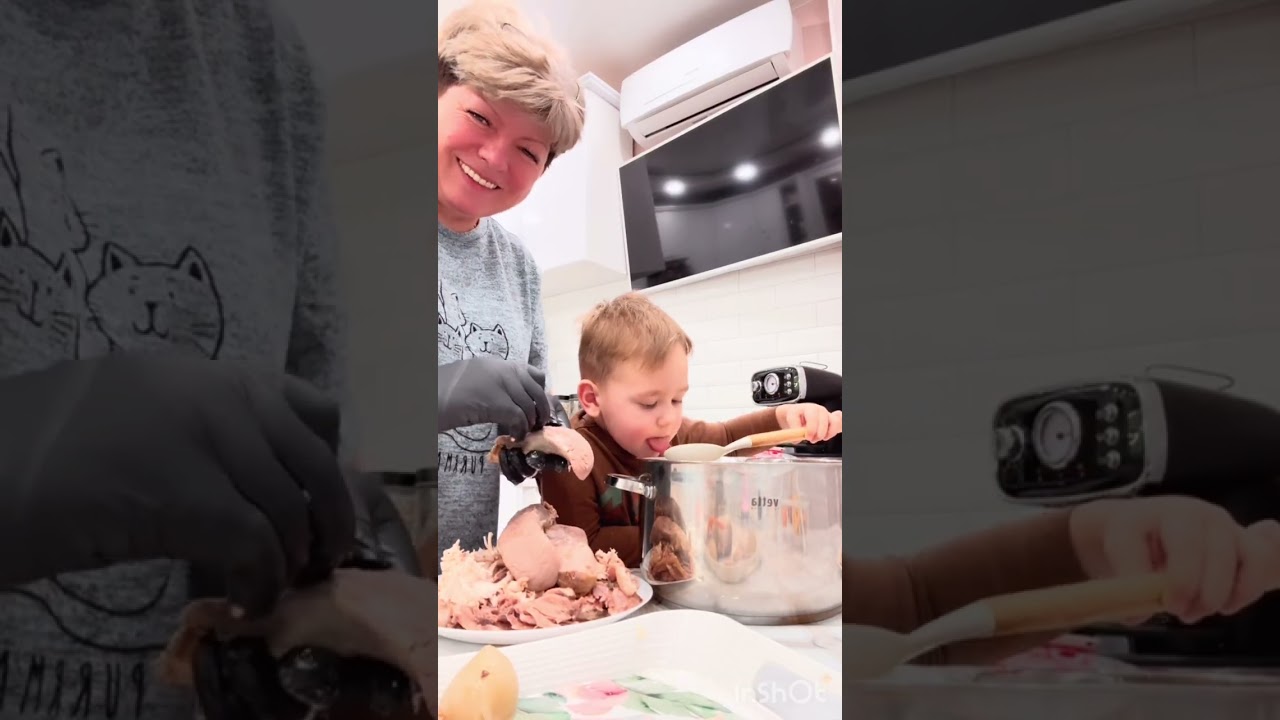 Варим холодец без загустителя без желатина .