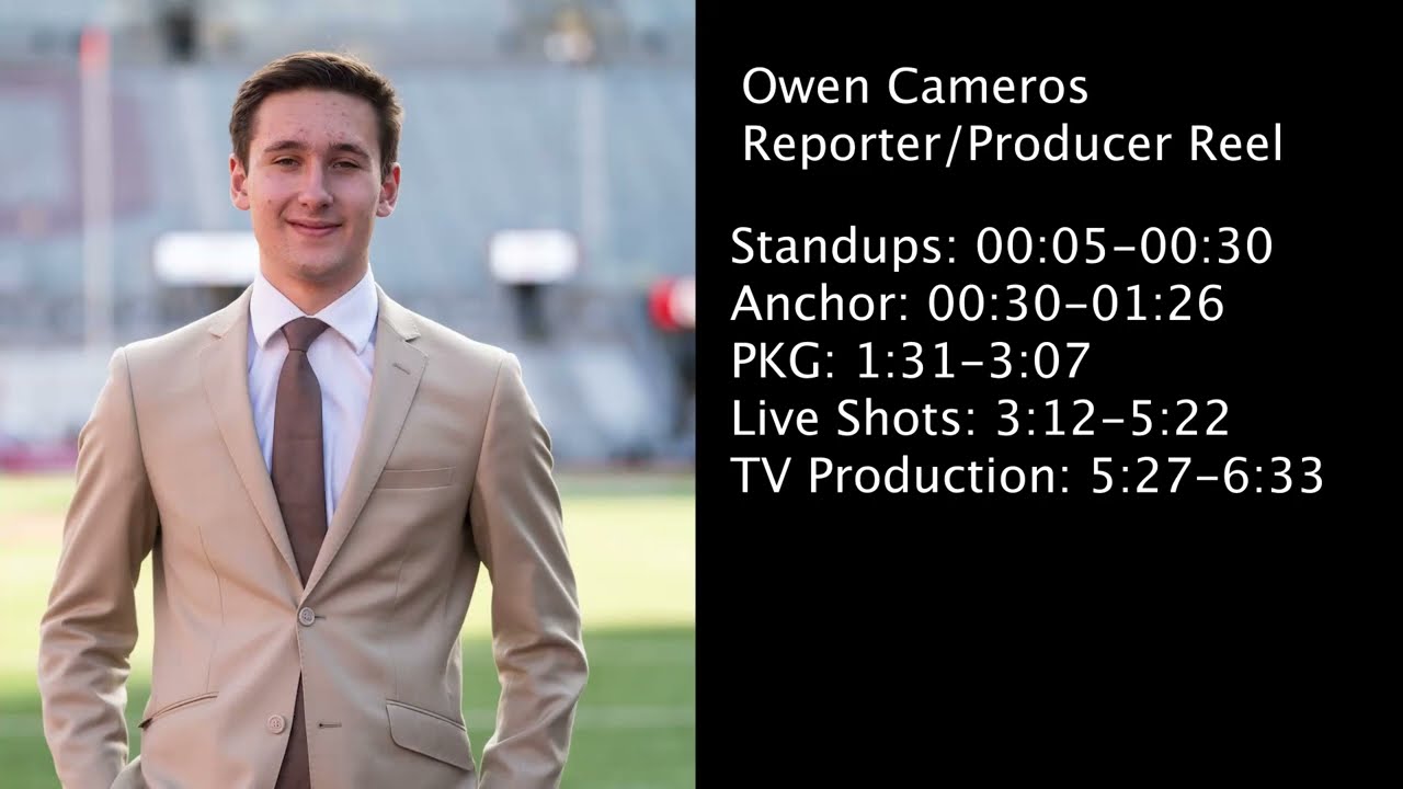 Owen Cameros Reel Updated 2/10