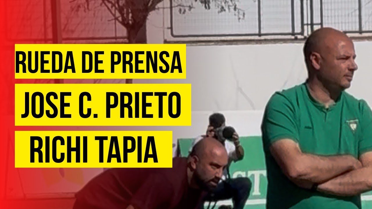 RUEDA DE PRENSA| Canica y Richi Tapia hablan tras el Villanovense 0-5 Don Benito.