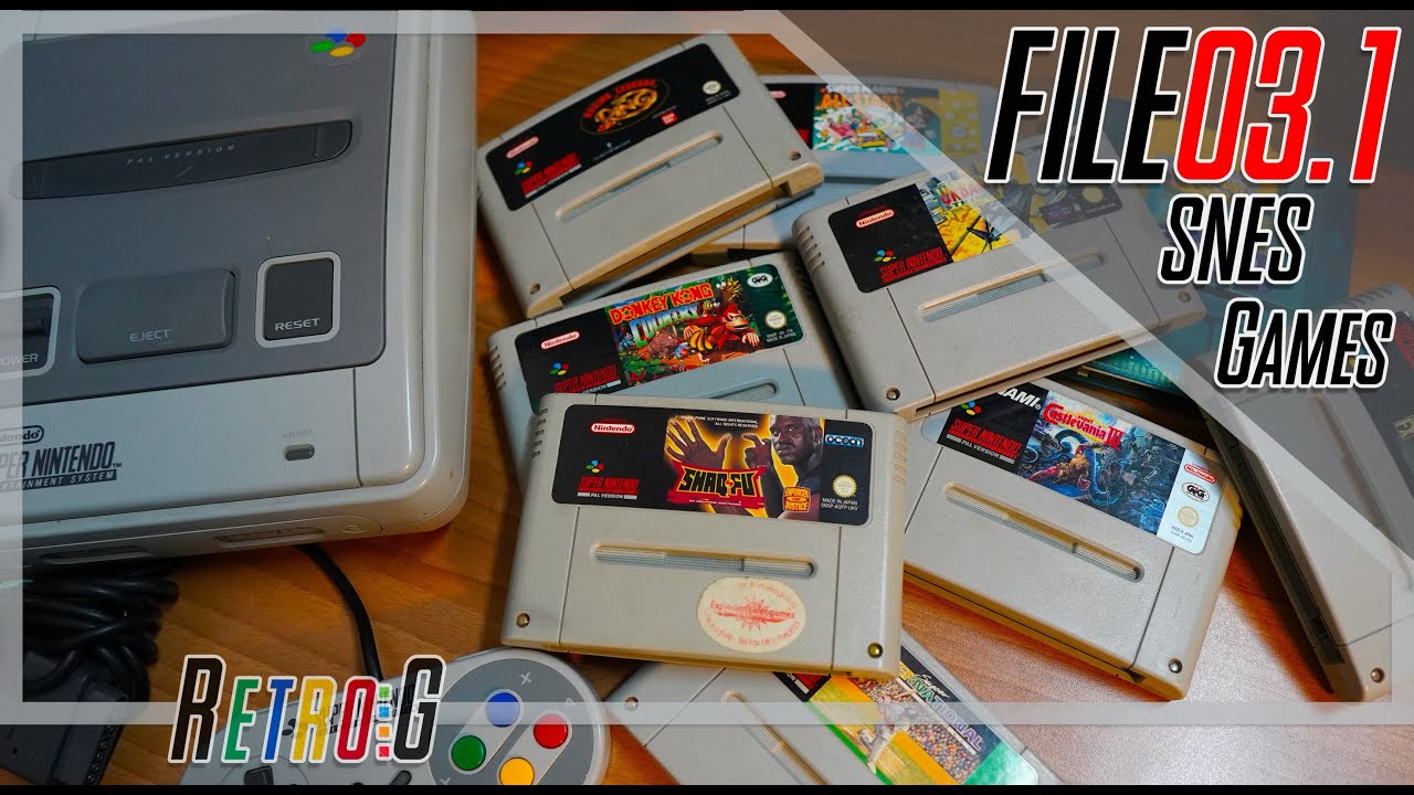 File03.1: I giochi che sono passati alla storia sul Super Nintendo