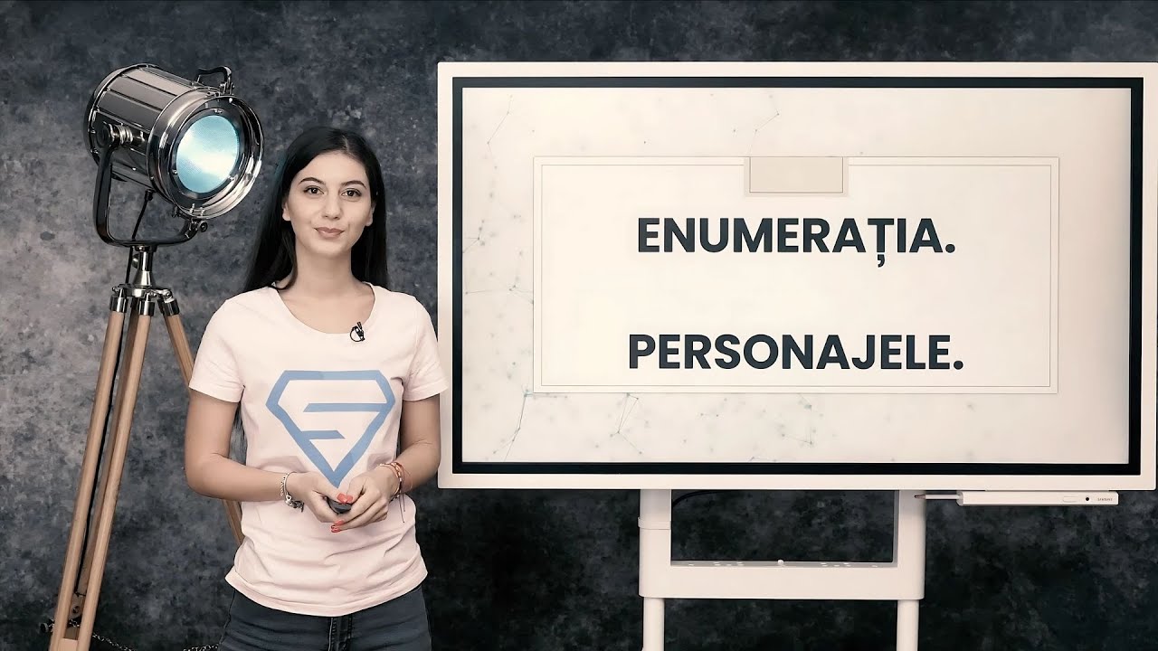 Enumerația. Personajele - Română - Clasa VI-a