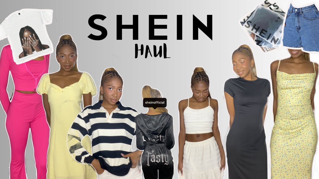 SHEIN TRY-ON HAUL 2025 | basics | dresses | my first gifted collab with SHEIN