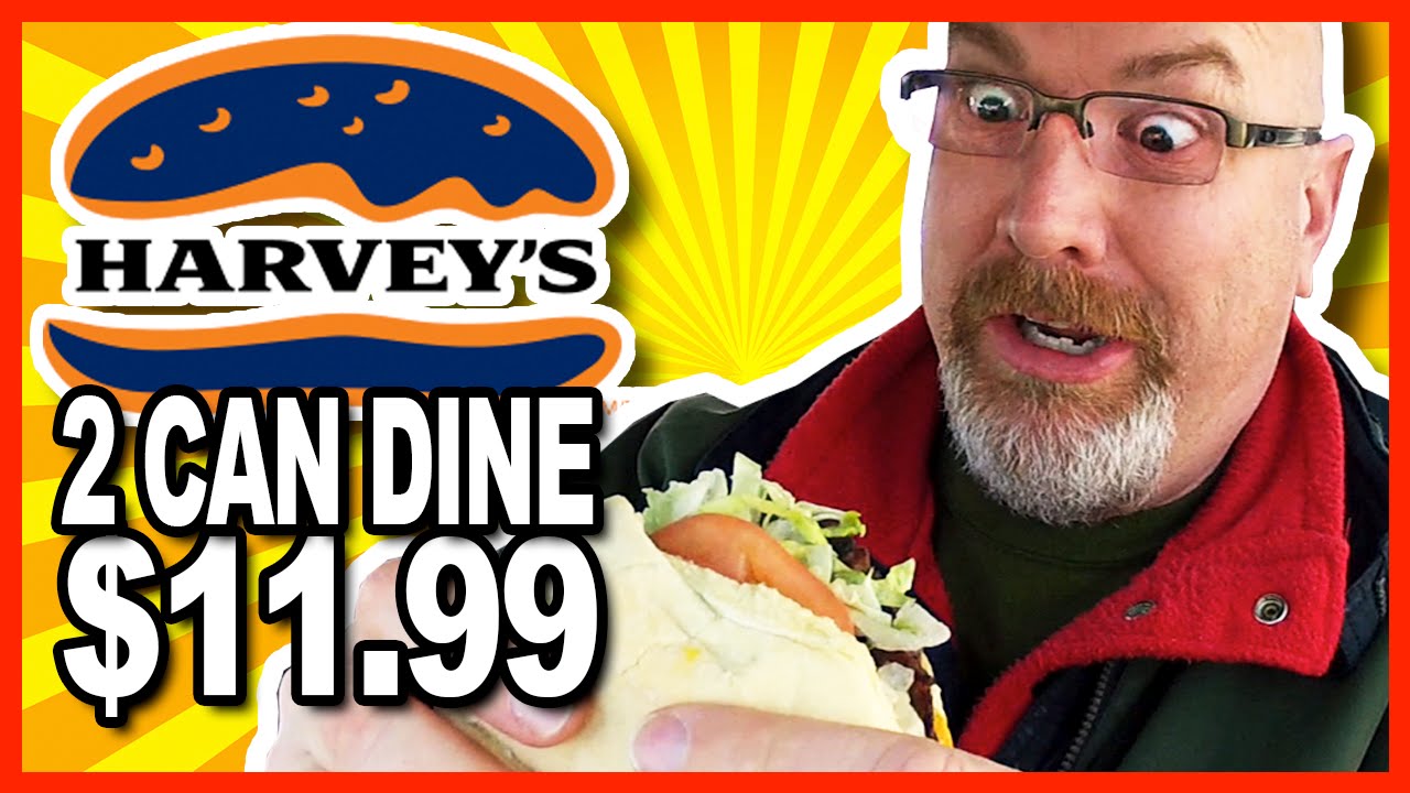 Harvey's 2 Can Dine for $11.99 Challenge and Review - 2600 CALORIES