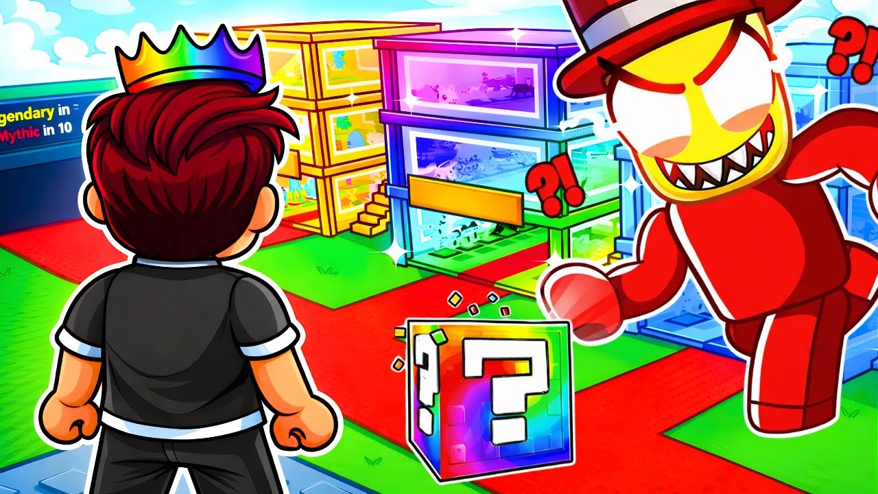 🔴ROUBE UM BRAINROT E QUEBRE UMA LUCK BLOCK!🔥TROCAS E SORTEIOS😱🔥 #shorts