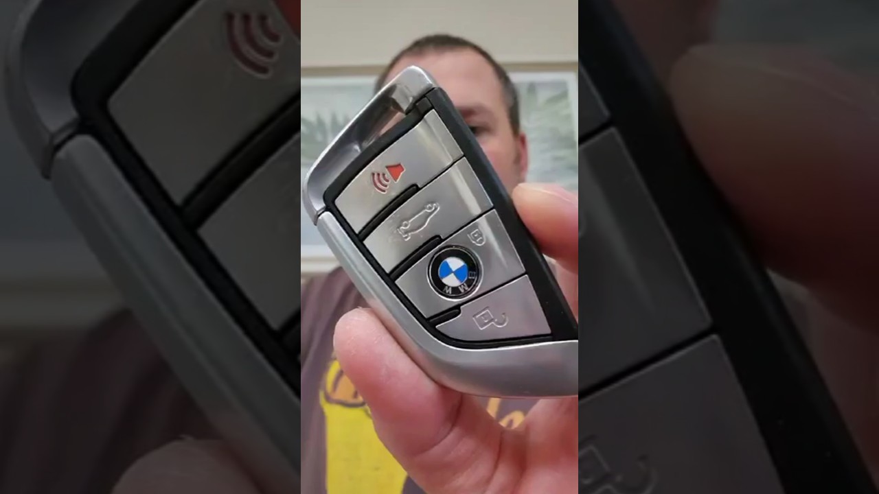 БЫСТРАЯ замена батарейки в брелоке BMW! Не ходите к дилеру!