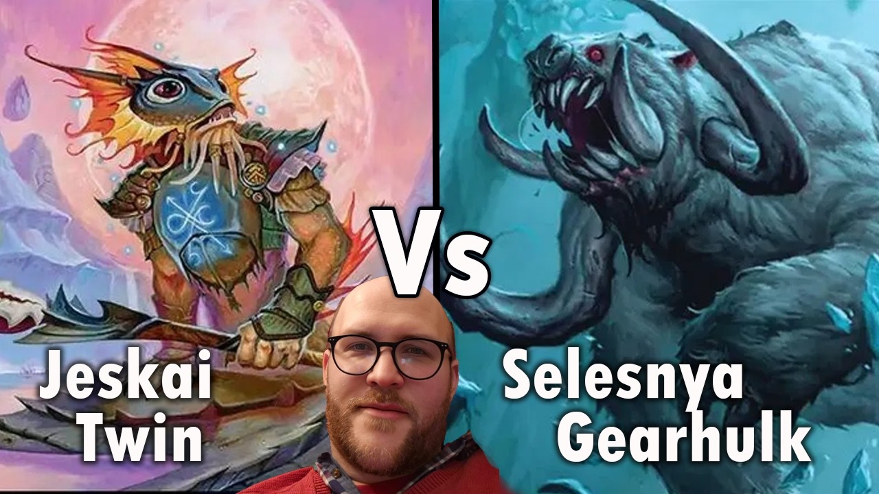 Multiplying Threats -Jeskai Twin vs. Selesnya Gearhulk /European Highlander