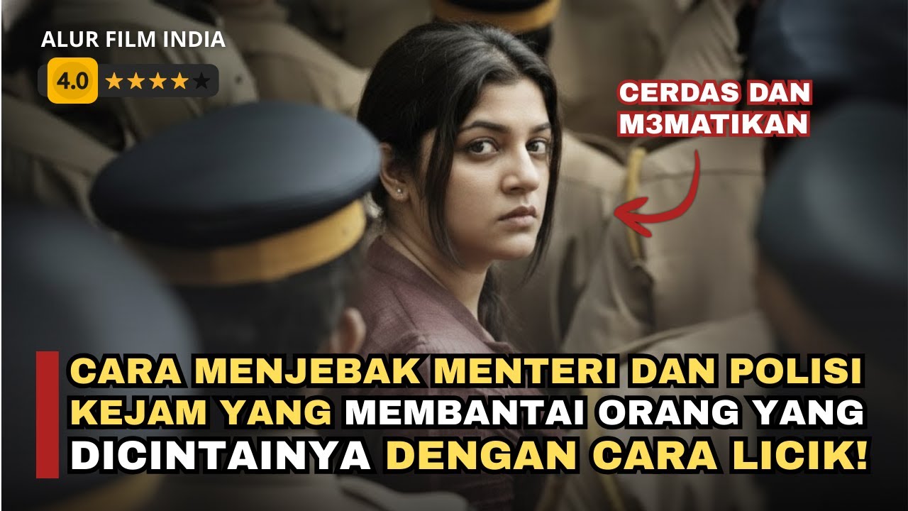 JANGAN SEPELEKAN WANITA INI! IA MENJEBAK PARA POLISI KORUP! alur film india