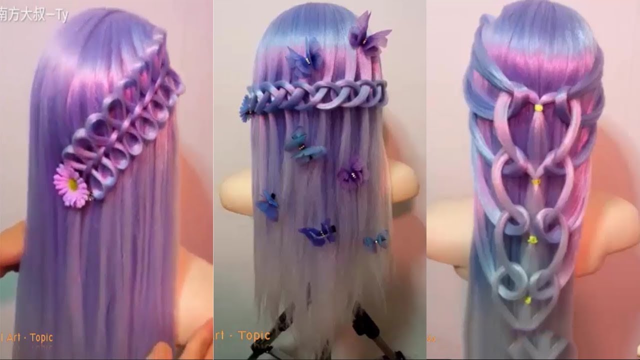 Top 8 Easy Hairstyles For Long Hair Tutorial! Beautiful Hairstyles Transformation 2017