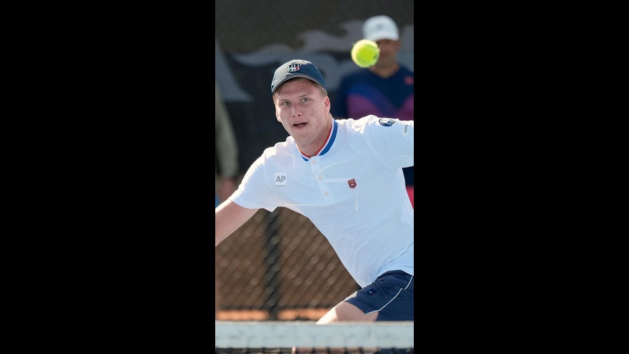 AP Exclusive: Pro tennis player talks about living with autism