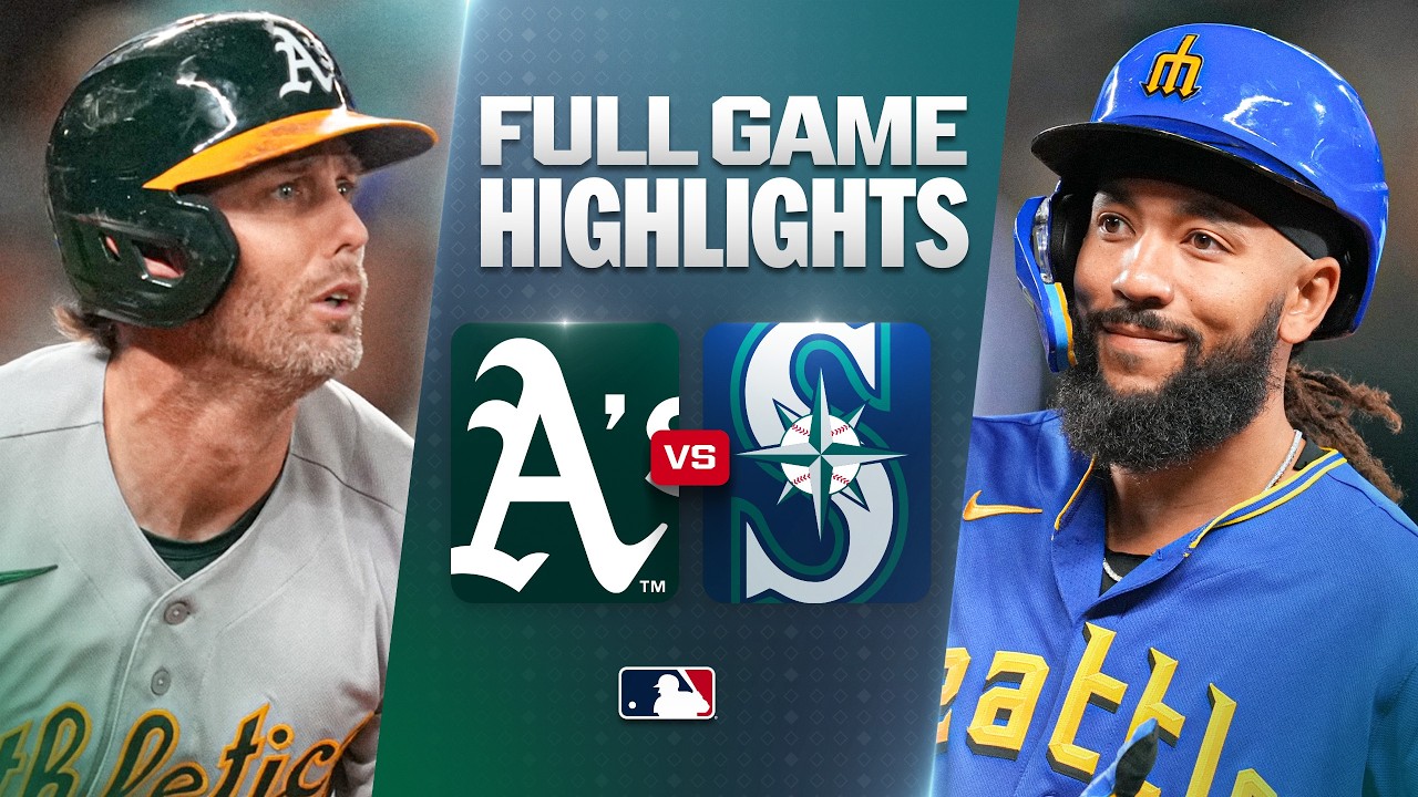 ATHLETICS против MARINERS: официальный обзор игры (4 сентября) | Сезон MLB 2026
