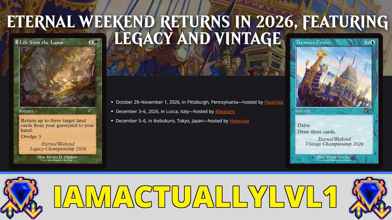 ETERNAL WEEKEND 2026 ANNOUNCEMENT