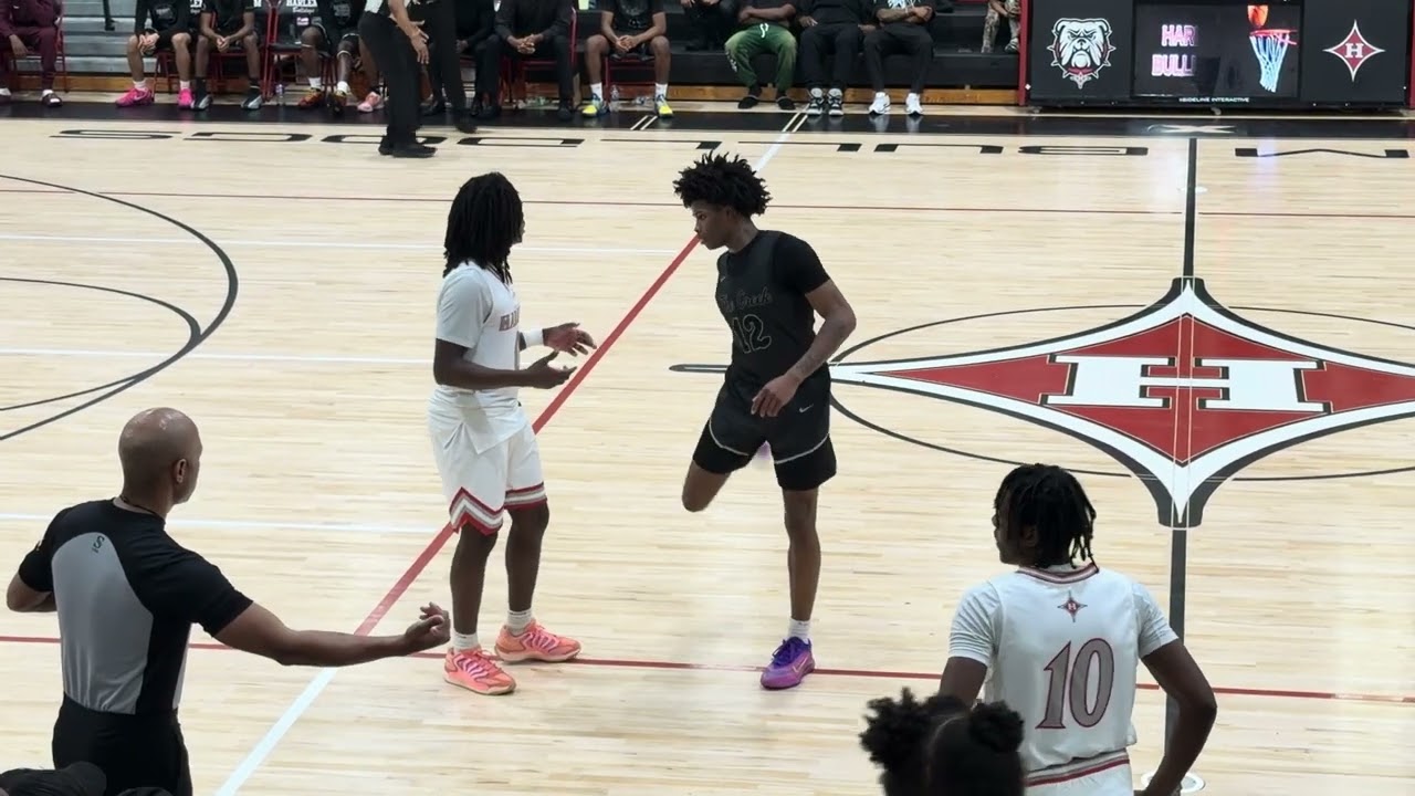 Harlem Bulldogs Vs Cross Creek Razorbacks 4th Quarter 🎥🏀