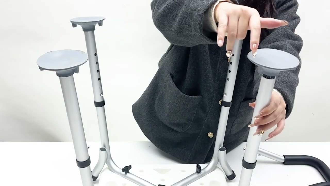 Shower Chair Non-Slip Bench Tub Seat Height Adjustable Stool with Removable Arms