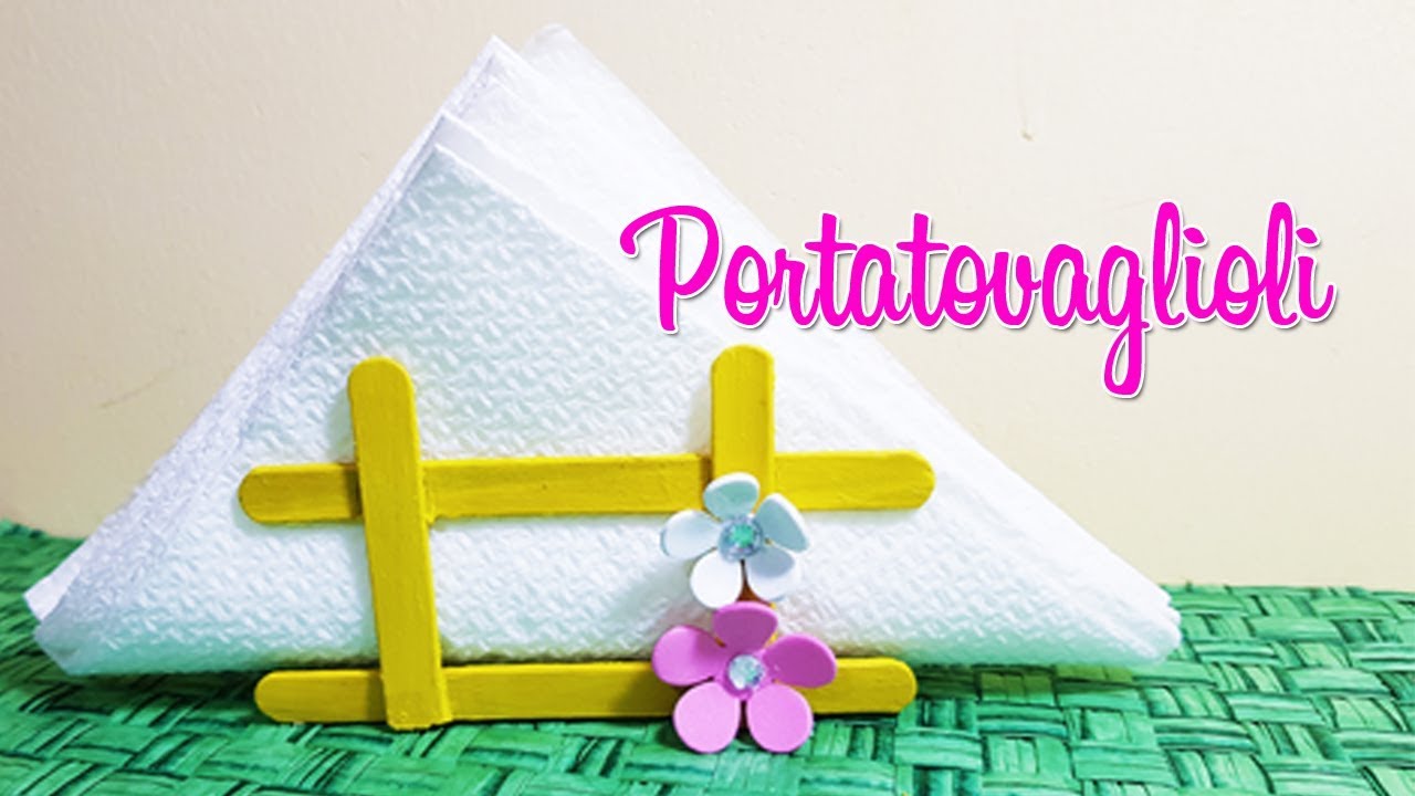 DIY PORTATOVAGLIOLI ESTIVO