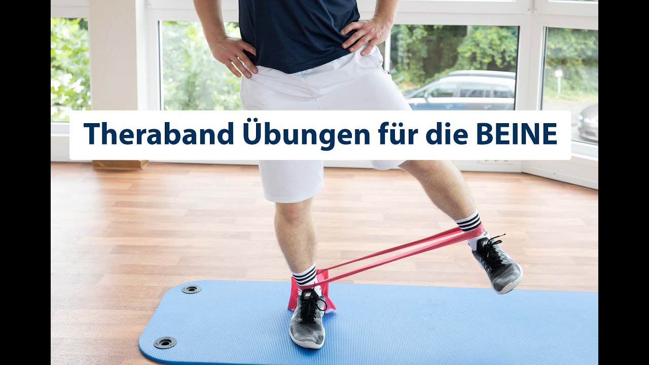 Theraband Übungen für die Beine | mit Felix
