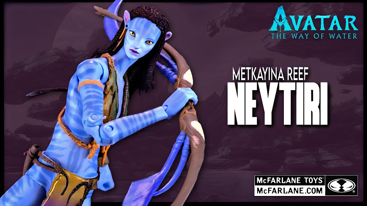 McFarlane Toys Avatar The Way of Water Metkayina Reef Neytiri