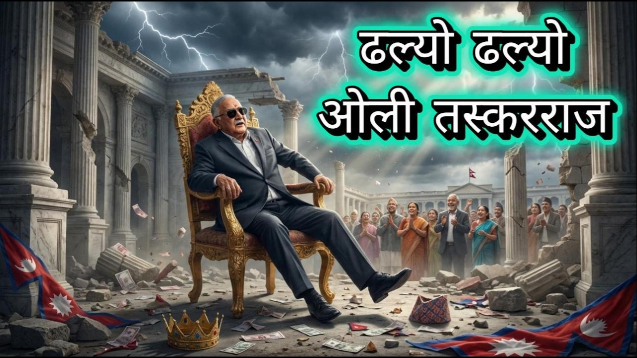 New Gen-Z Protest Song 2025।।ढल्यो ढल्यो ओली तस्करराज २।।