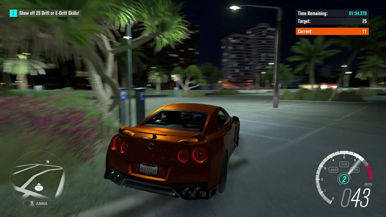 Forza Horizon 3 (Xbox One) - Bucket List #3 - Drift Around a Night Time Paradise