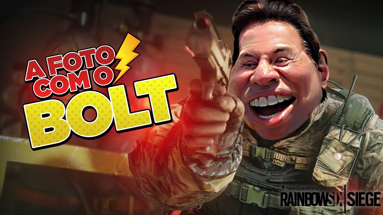 A FOTO COM O BOLT