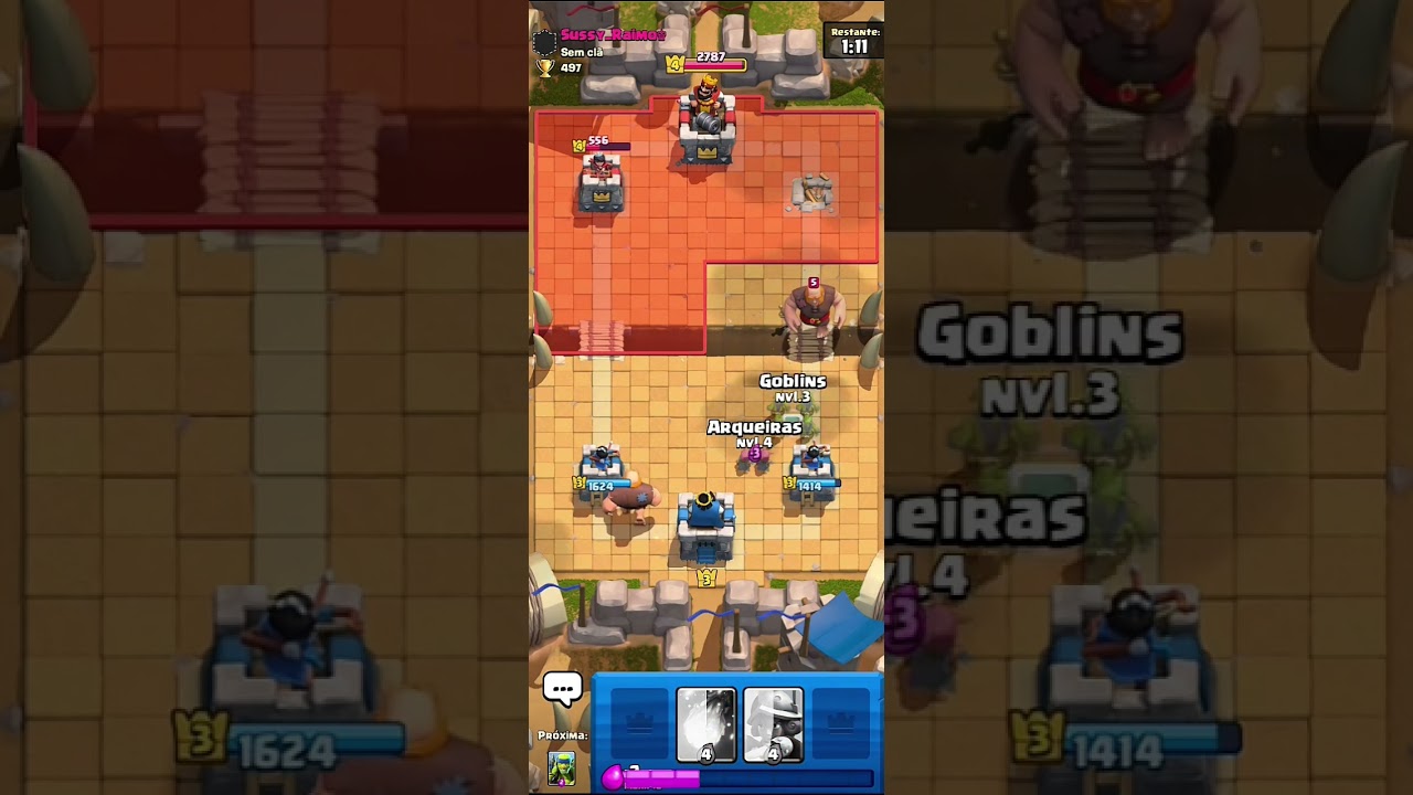 MELHOR DECK ARENA 2 DO CLASH ROYALE