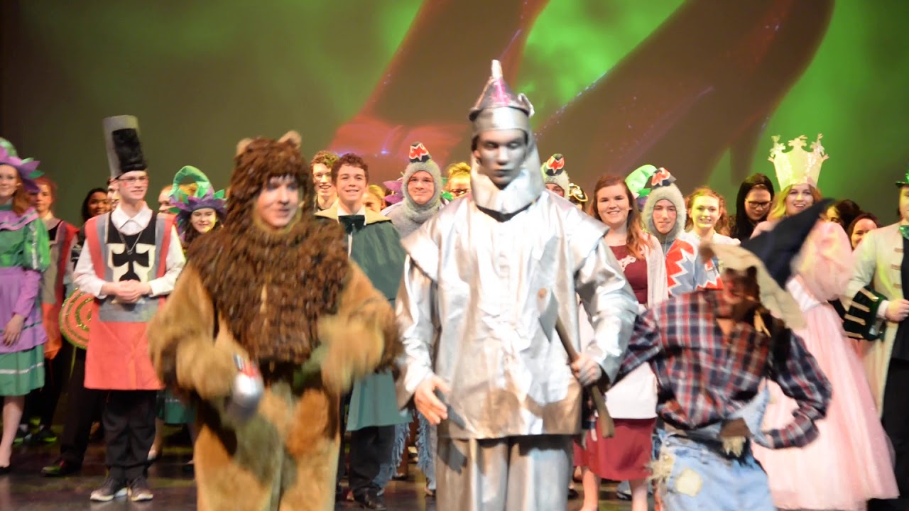 SGCHS: Wizard of Oz Cast bows (Watch the full video here on my channel)