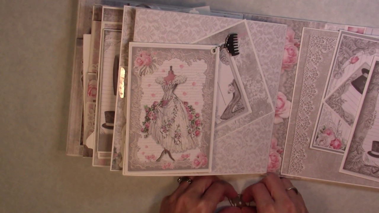 Stamperia Wedding Mini Album Share