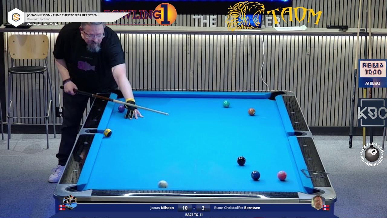Challenge match Rune Berntsen VS Jonas Nilsson
