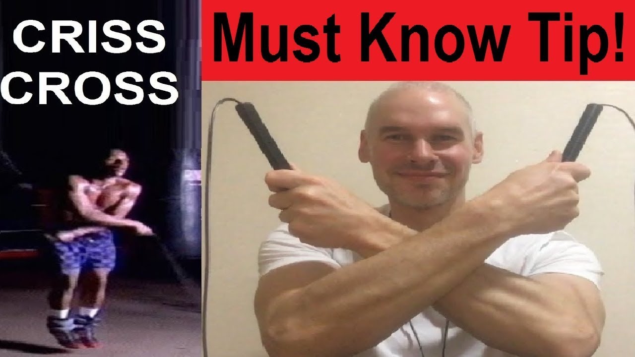 Jump Rope Double Under Criss-Cross MUST KNOW TIP - Learn this Trick Faster - Skip like Mayweather
