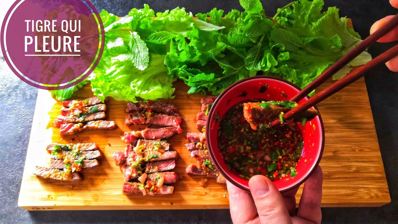Recette le tigre qui pleure