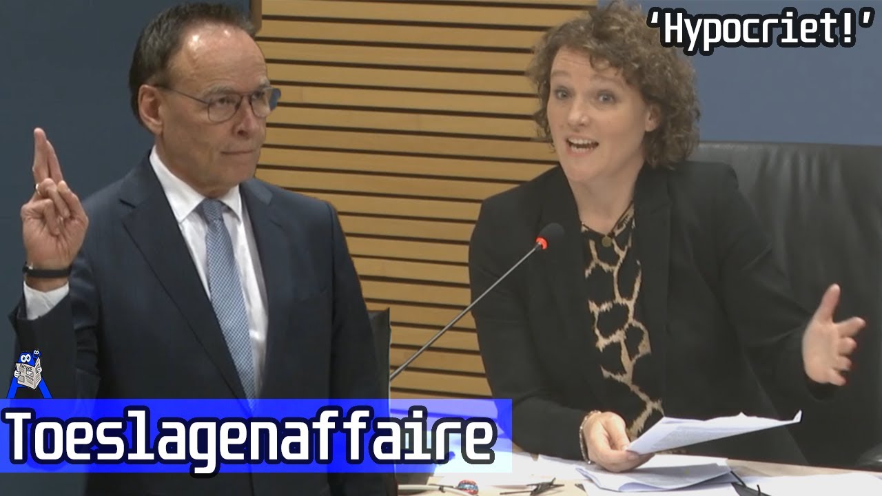 Felle Renske Leijten(SP) ondervraagt Gerard Blankestijn(Fiscus) - Kinderopvangtoeslagaffaire POK