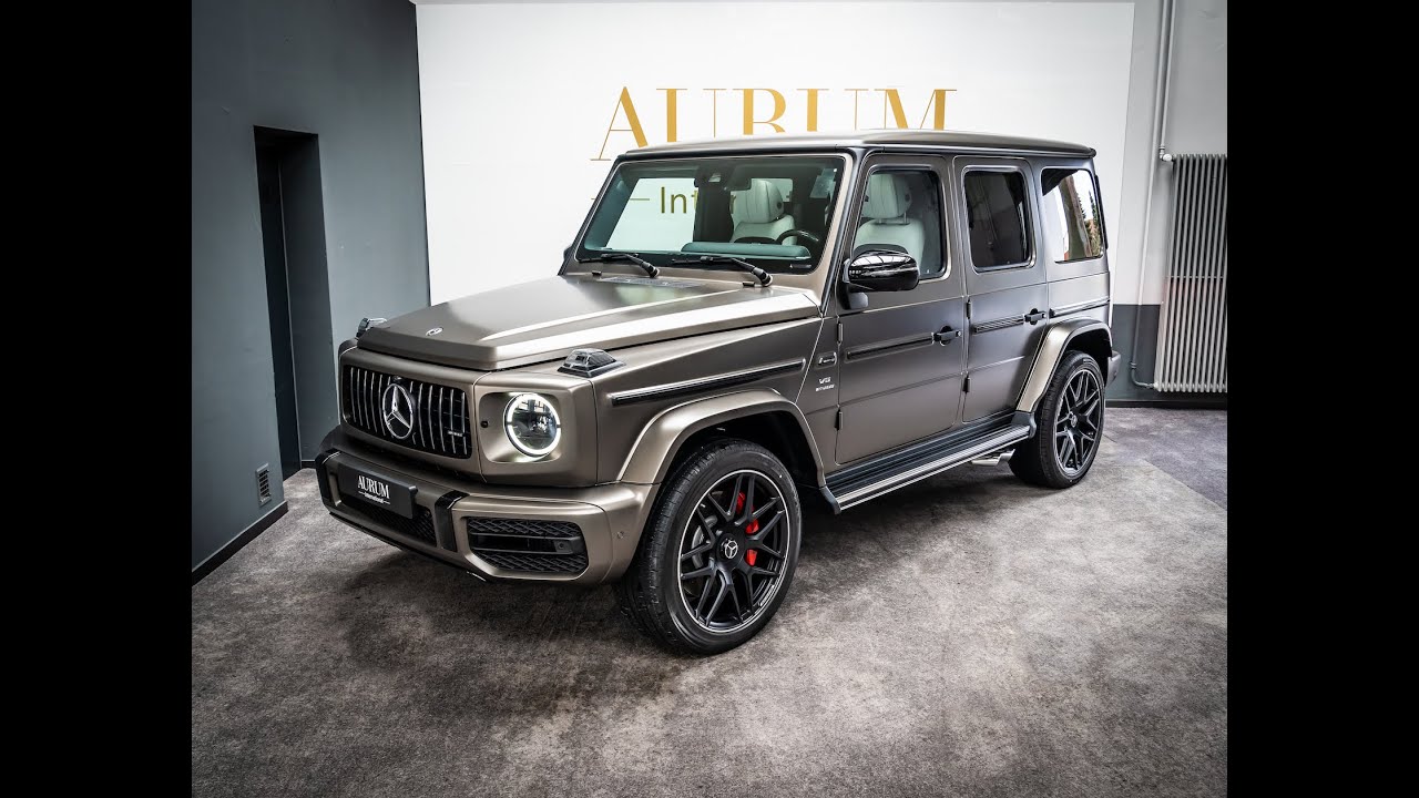 2020 Mercedes-Benz G 63 AMG G manufaktur monza grau magno Walkaround by AURUM International