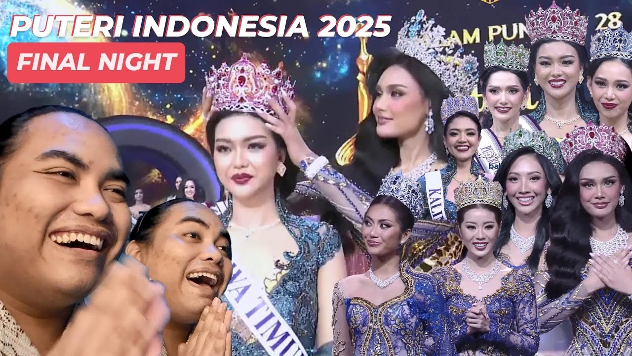 REACTION PUTERI INDONESIA 2025 FINAL NIGHT | FIRSTA (JAWA TIMUR) #PPI2025