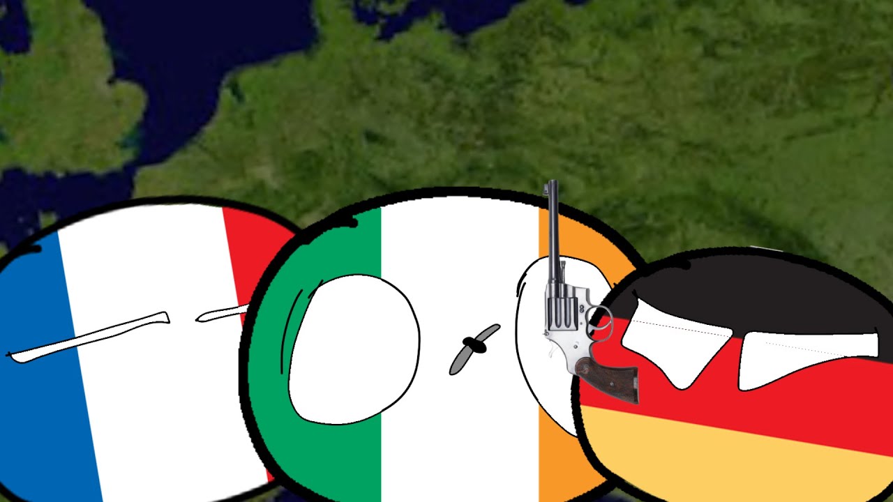 there is a fly in my soup but in different countries (countryballs)