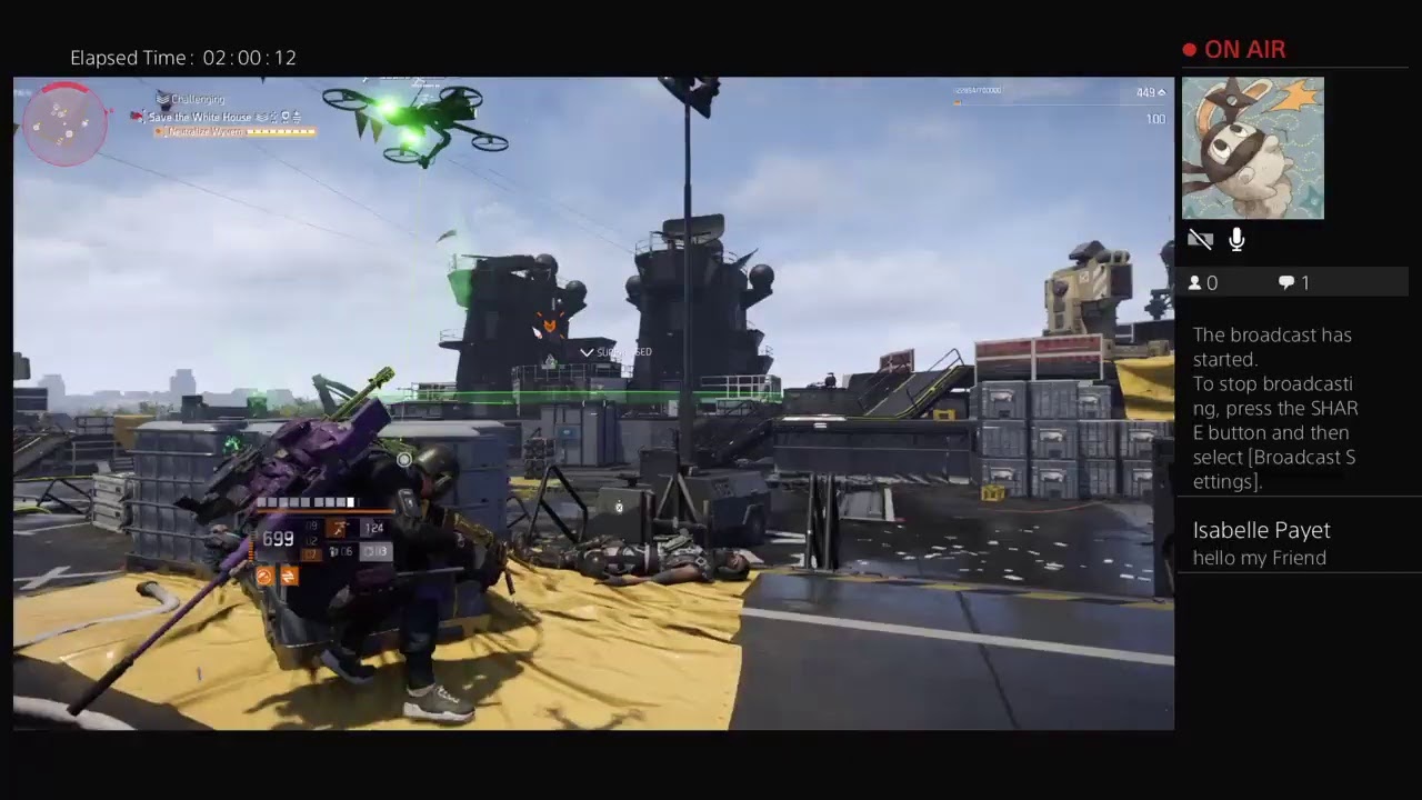 Division 2 invaded weekly missions 2020/05/20 (Broadcast)