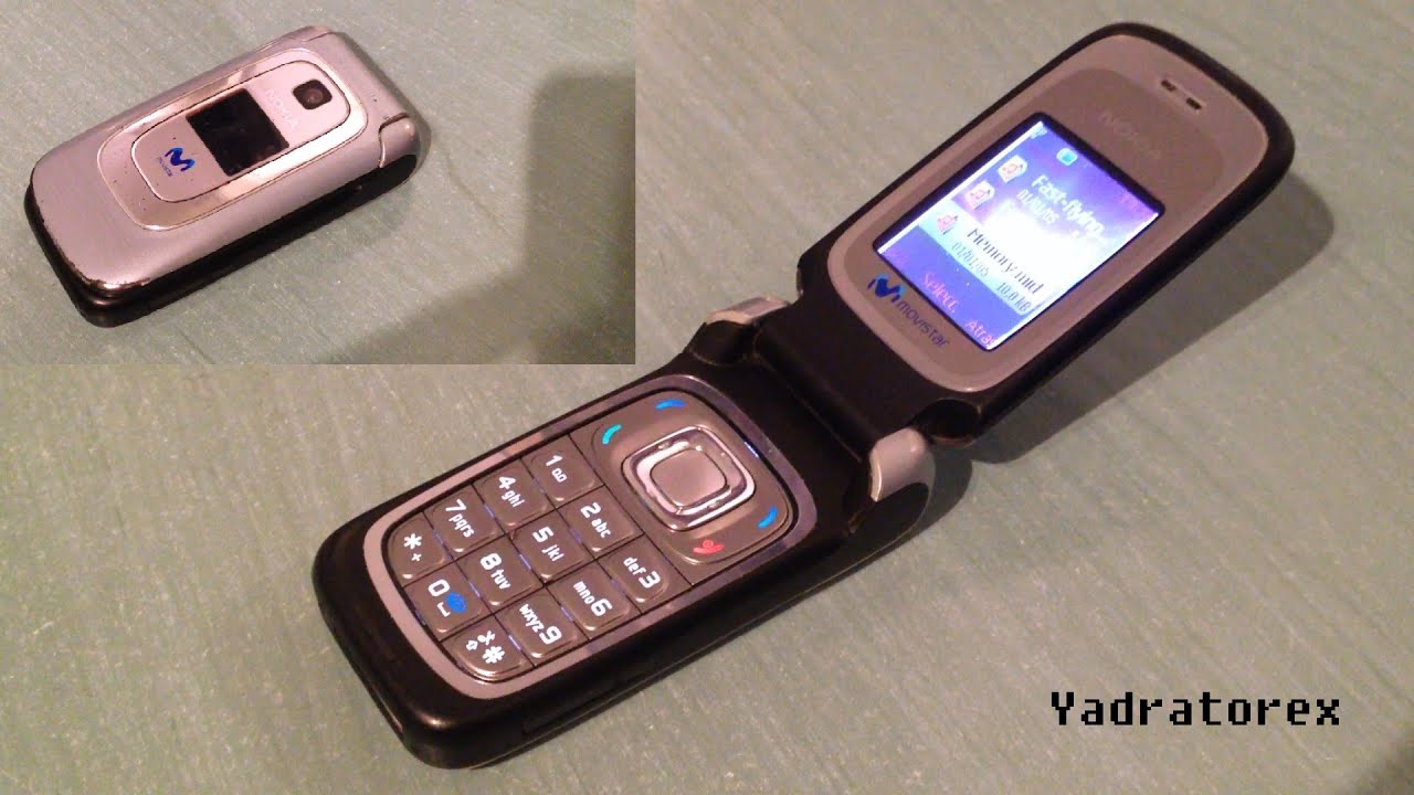 Nokia 6085 retro review (old ringtones, themes & games) flip phone