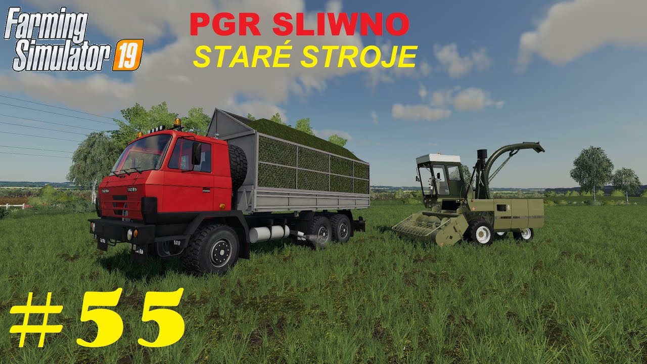 SENÁŽE - PGR Sliwno I Farming simulator 19 - CZ/SK #55