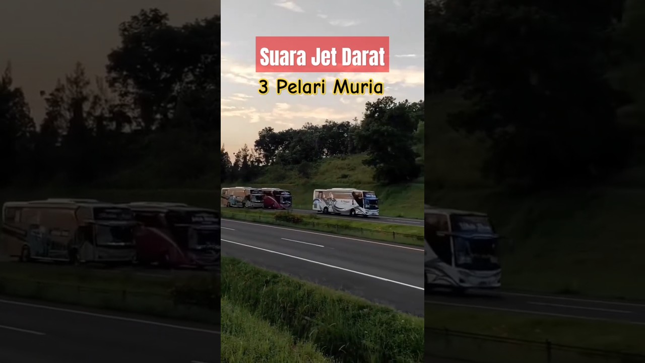 Suoss.. Dengarkan sampai habis | Kenalpot Jet Darat #bus #busrace #busmalam #shorts #jet #kenalpot