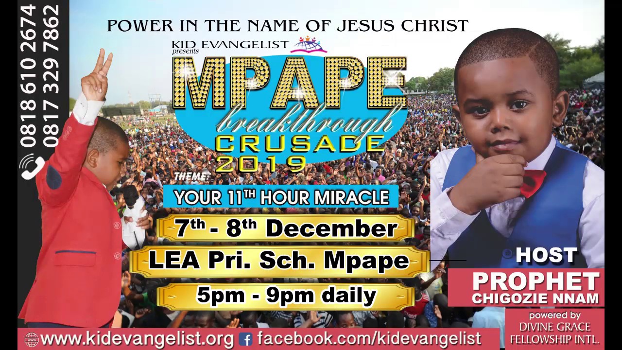 Mpape Breakthrough Crusade 2019 Day 1 Charge