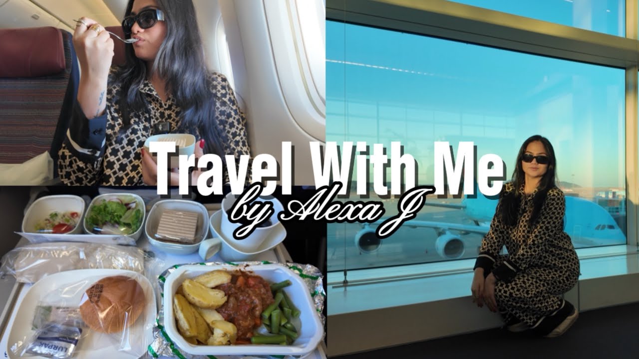 Travel with me from Manila to USA | Alexa J